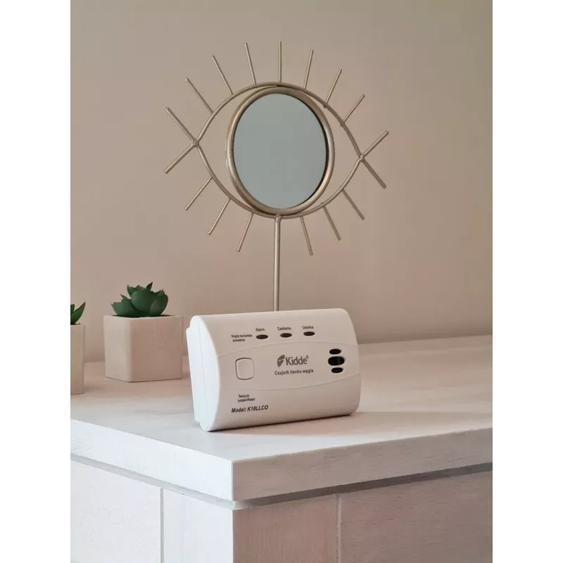 Detector de monóxido de carbono y monóxido de carbono K10LLCO Kidde