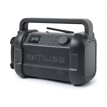 Altavoz de radio Bluetooth portátil resistente al agua muse M-928 FB con radio FM y altavoz integrado