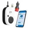 go-e Gemini flex 2.0 Negro Blanco Wallbox 11000W Type 2