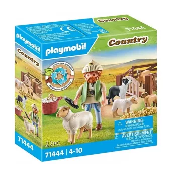 Juego de simulación de pastor con ovejas Playmobil