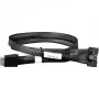 Ángulo convertidor de unidad icybox MCIO 8i 74-Pin SFF-TA-1016 a 2× OCuLink 42-Pin 4i MB302L-B