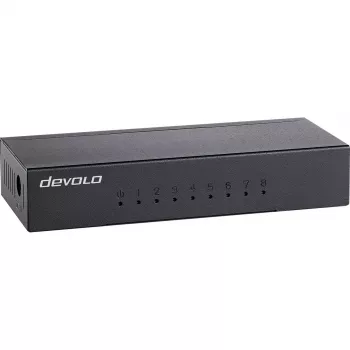 Switch Ethernet devolo 8 puertos 8x Gigabit Ethernet