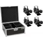 Foco EUROLITE THA-20PC TRC 4x 20W — proyector de teatro LED con 4 módulos de 20W RGB o luz blanca