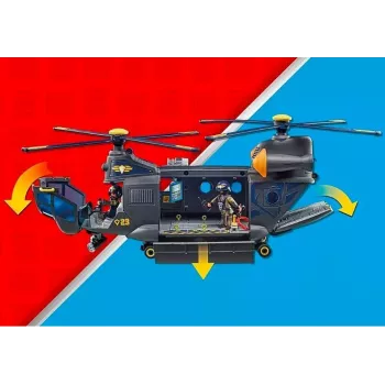 Set de juego Playmobil City Action 71149 con policía y vehículos