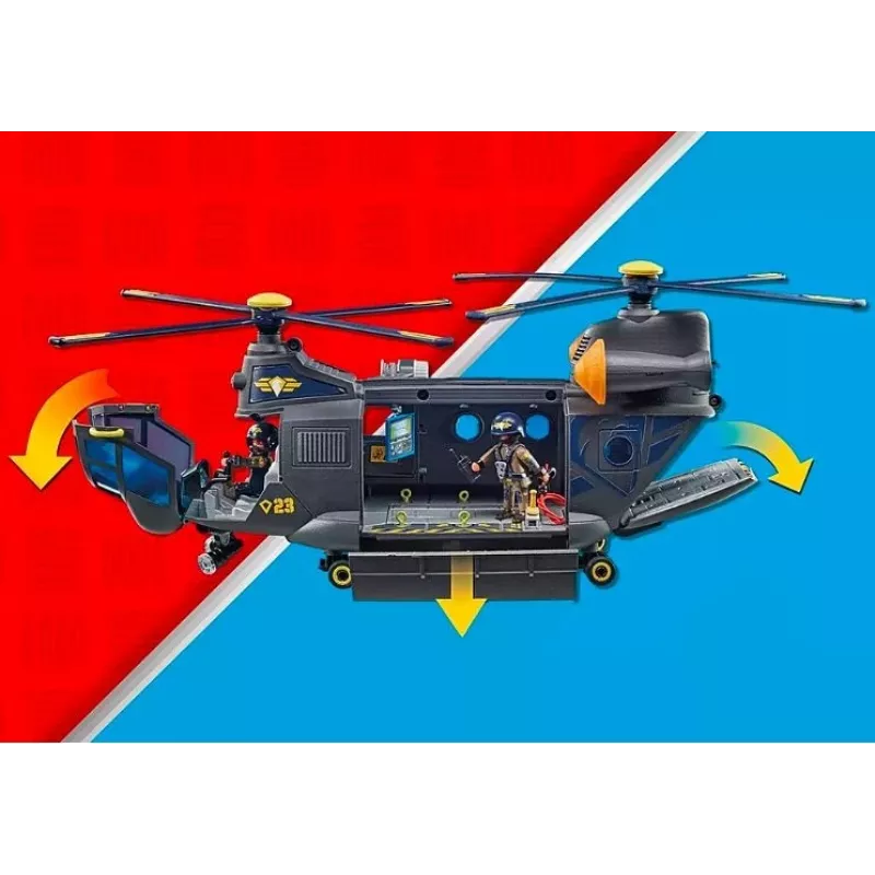 Set de juego Playmobil City Action 71149 con policía y vehículos