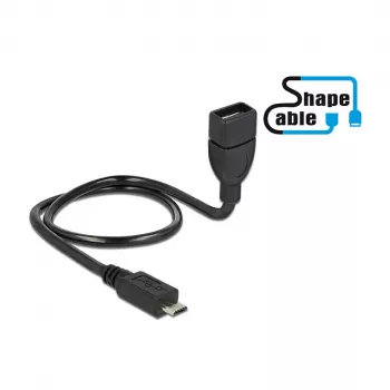 Cable USB Micro-USB B USB A DeLOCK 83928 0,5 m