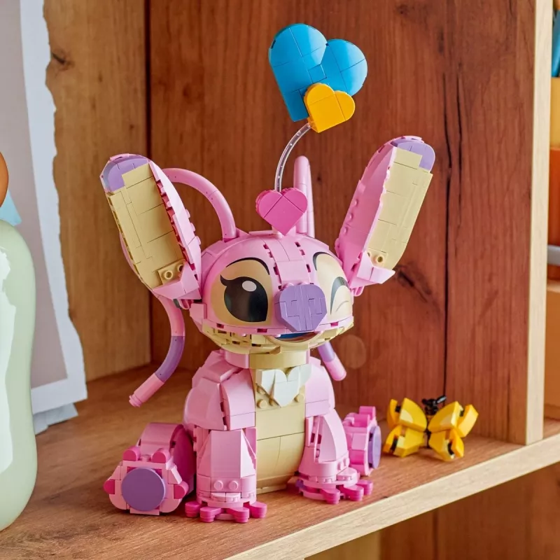 LEGO Disney Sammel-Minimodell Andzia Angel 43257 — 784 piezas, 250 mm de altura, para niños a partir de 9 años