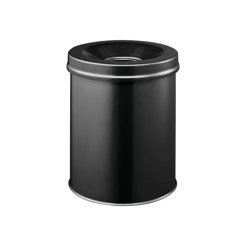 Papelera redonda de acero Durable 3305-01 15L