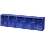 Caja de almacenamiento Allit VarioPlus ProFlip 464430 — 600×165×135 mm, azul
