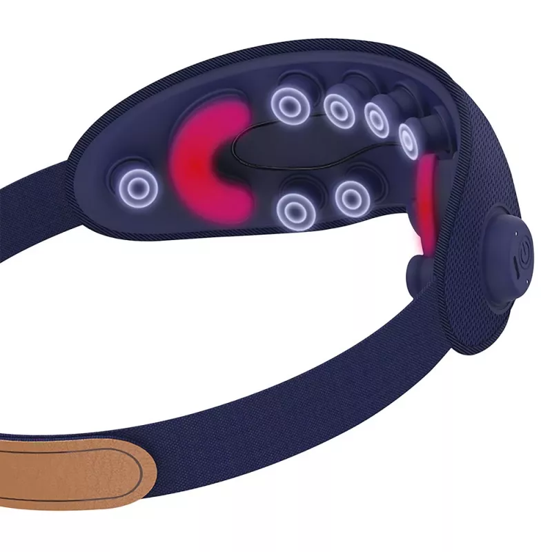 Masajeador de contorno de ojos Media-Tech Matrix MT6535 con compresa térmica