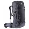 Mochila DEUTER Futura Air Trek 45 L — mochila de alpinismo unisex, 45 L (ampliable a 55 L), 2 kg, carga superior, negra