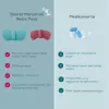 Masajeador menstrual Beurer EM 50 Berry — dispositivo eléctrico para aliviar el dolor menstrual