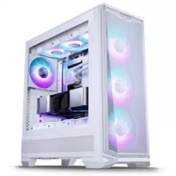 Caja de PC PHANTEKS Eclipse G400A + refrigeración líquida AiO Glacier M25 Gen2 - blanca