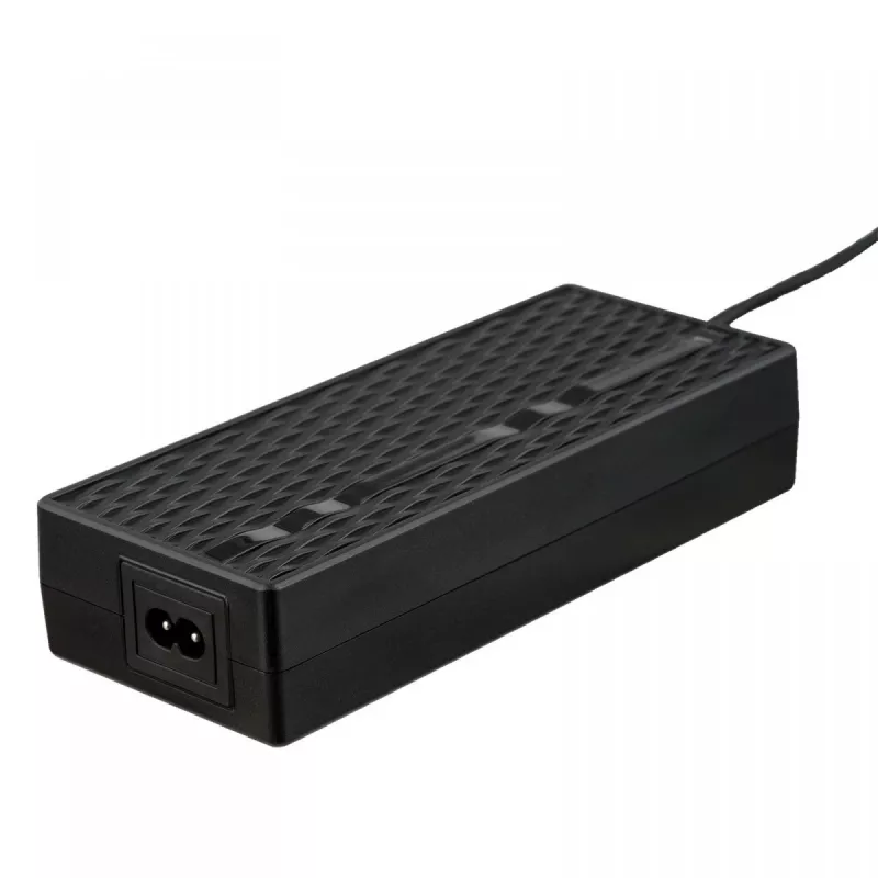Cargador Akyga AK-EV-09 para e-bikes / e-scooters con batería de 48 V (13s), 54,6 V, 2 A, 110 W, cable sin conector, 1 m