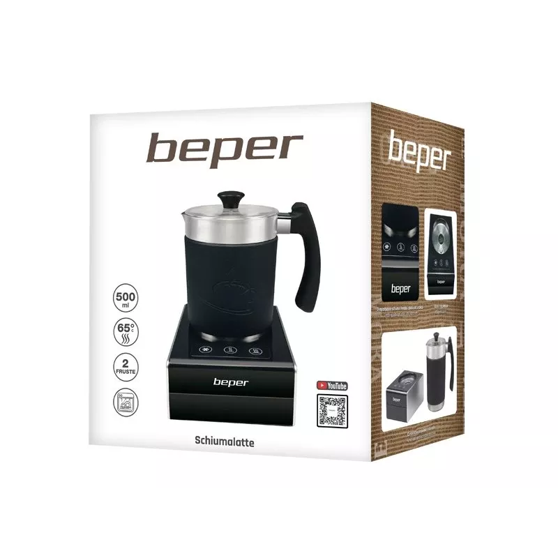 Parrilla eléctrica Beper BB.200 — superficie antiadherente, diseño compacto