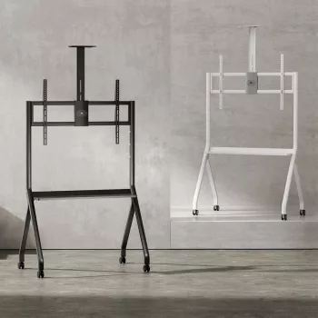 Soporte de TV de suelo MACLEAN MC-114 W para pantallas 55
