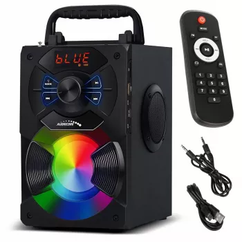 Altavoz Bluetooth Audiocore AC730, negro