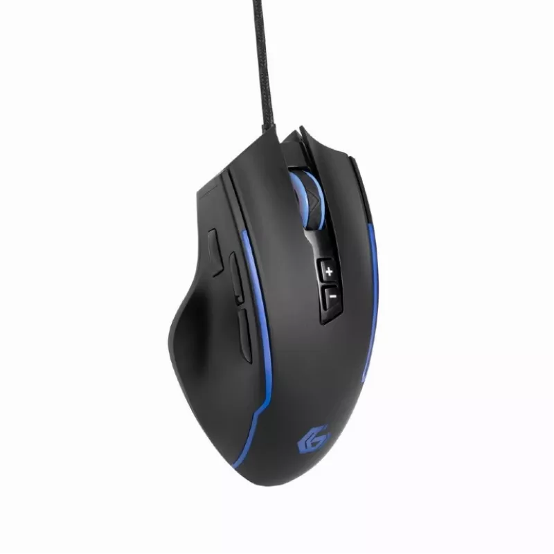Ratón láser RGB con cable RAGNAR RX300 12000 DPI