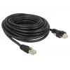 Cable de red DeLOCK 85672 RJ-45 Cat6 10 m negro