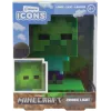 Lámpara de mesa Paladone Light Paladone Minecraft Zombie Light PP6592MCFV4 LED