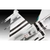Maqueta de avión de plástico REVELL F-16 Falcon 50th Anniversary kit 1:32