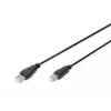 Cable de conexión USB Assmann. Type-A - B M/M. 1,8 m. compatible con USB 2.0. UL. bl (AK-300102-018-S)