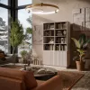 Cama Meble LIVERTI librería, 100x42x171 cm, cachemira