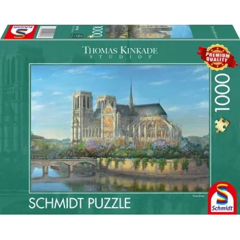 Thomas Kinkade Studios: Notre Dame, Puzzle 1000 piezas