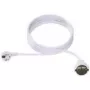 Cable de alimentación Bachmann 341.287 Blanco 4 m