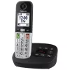 Teléfono DECT Panasonic KX-TGU430 inalámbrico, manos libres, identificación de llamadas, pantalla de 2,4