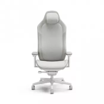 Fractal Design FD-CH-RE1F-02 Silla gaming Silla gaming para PC Asiento acolchado blanco