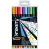 Rotuladores finos BIC INTENSITY FINE BCL multicolor, set 10 colores CEL1011727