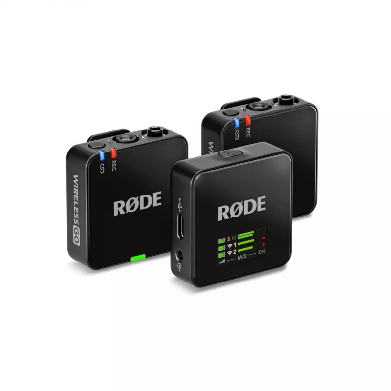 Rode Wireless Go Iii Sistema de micrófono inalámbrico compacto de 3.ª generación, Negro