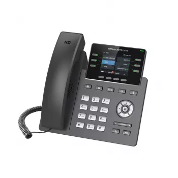 Teléfono IP Grandstream GRP2613W negro 4 líneas TFT 2,4 pulgadas