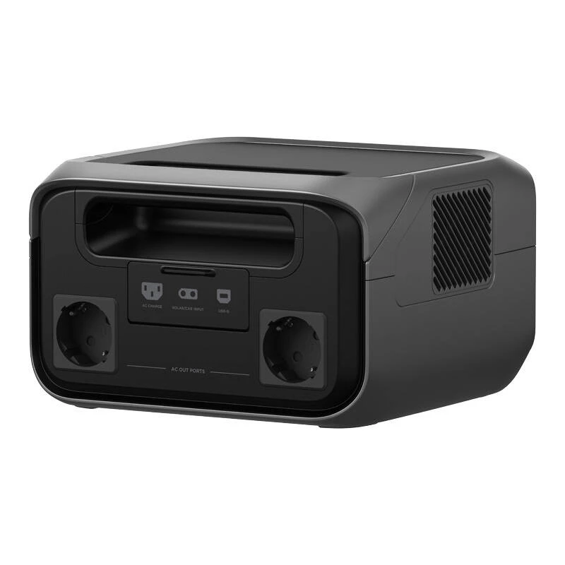 Estación de energía portátil EcoFlow River 3 Plus — LiFePO4 286Wh, salidas AC y USB, carga solar/mechero