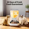 Comedero automático PETKIT YumShare Dual-hopper 2 con cámara, capacidad 5 L, ABS y acero inoxidable 304, blanco
