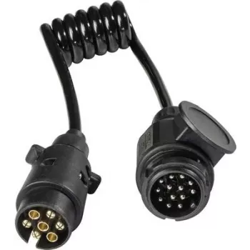 Adaptador AS Schwabe 61475 de 13 polos a 7 polos adaptador eléctrico de remolque