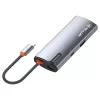 Hub USB-C Tellur TLL321061 con PD 3.0 100W, salida HDMI y 3× conectores USB 3.0