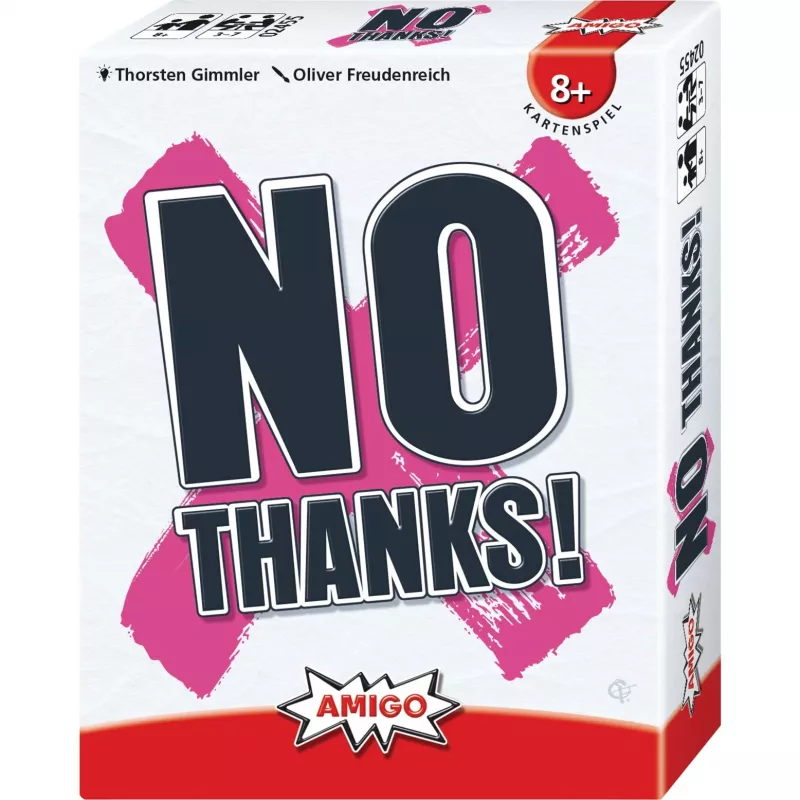 No Thanks, Juego de cartas