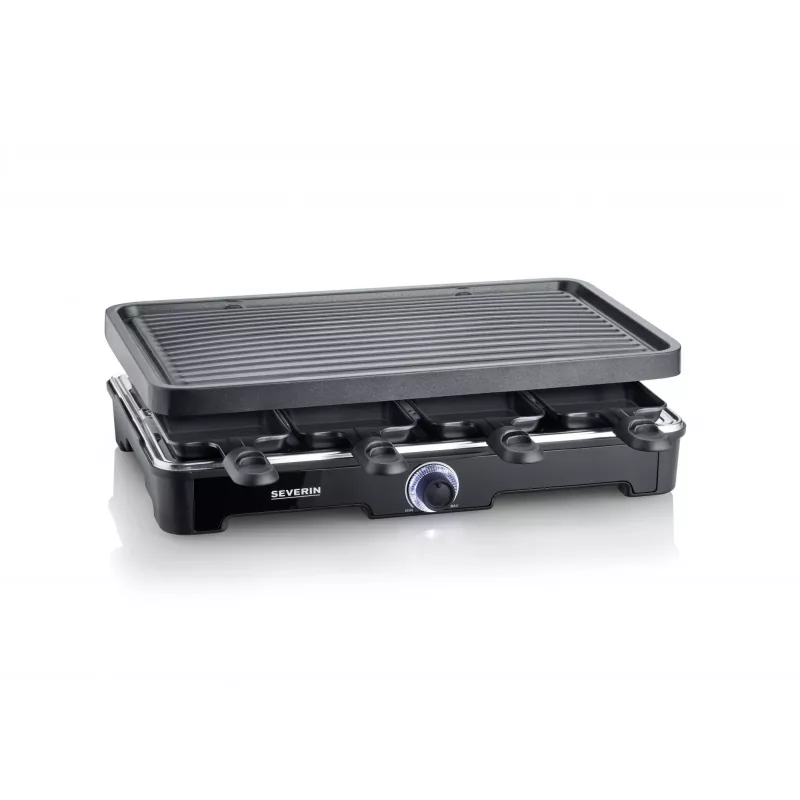 Raclette y parrilla Severin RG 9670 8 personas 1400 W negro