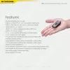 Linterna de mano LED Nitecore TIP SE Negra