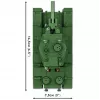 Set de construcción Cobi KV-2 Segunda Guerra Mundial 510 piezas