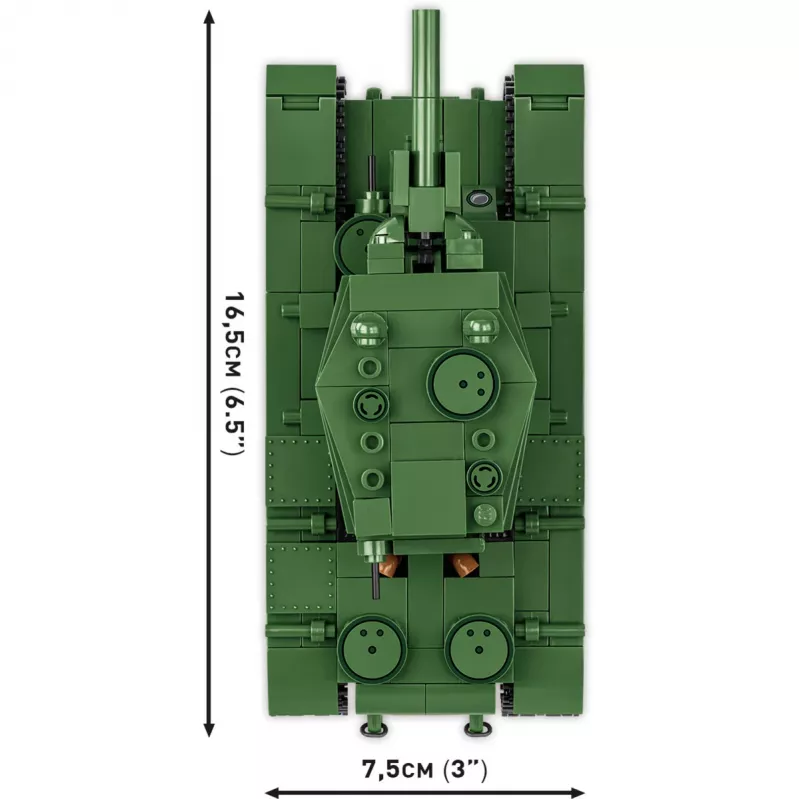 Set de construcción Cobi KV-2 Segunda Guerra Mundial 510 piezas