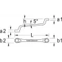 Llave de vaso Gedore 6017720 peso 352 g profundidad del envase 100 mm altura 52 mm