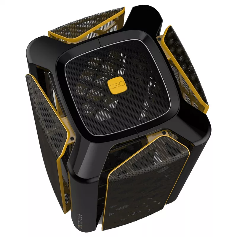 Carcasa de PC Geometric Future M2 THE ARK carcasa Mini-ITX negra