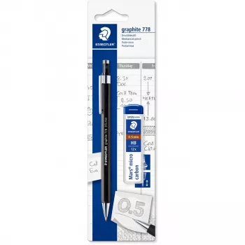 Staedtler 778 05 portaminas con minas, 7785ABK25D