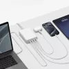 Belkin BoostCharge Pro cargador de pared GaN USB-C de 4 puertos y 200 W, blanco (WCH015VFWH)