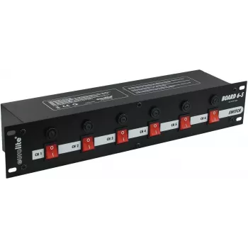 Regleta de enchufes EUROLITE Board 6-S con 6 tomas – modelo EUROLITE 70008275