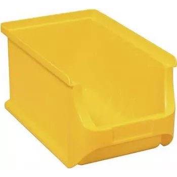 Caja de almacenamiento allit 456210, 150×125×235 mm, amarilla, plástico
