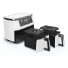 Freidora de aire Ninja AF400EU Double 9,5 L 2470 W blanca, controles giratorios y táctiles